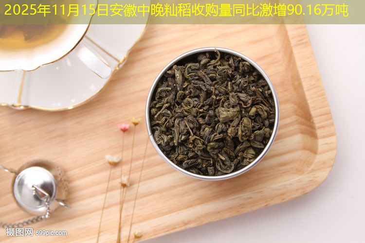 2025年11月15日安徽中晚籼稻收购量同比激增90.16万吨