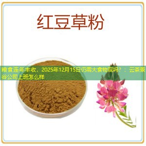 粮食连年丰收，2025年12月15日仍需大食物观吗？：云茶景谷公司上班怎么样