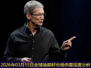 2026年03月15日全球油菜籽市场供需深度分析