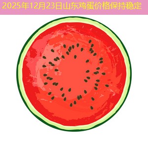 2025年12月23日山东鸡蛋价格保持稳定