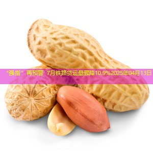 “强指”再预警 7月铁路货运量骤降10.9%2025年04月13日