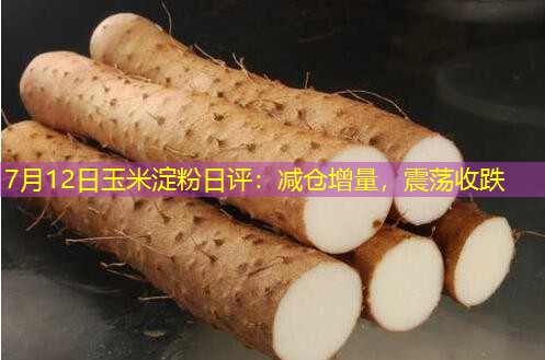 7月12日玉米淀粉日评：减仓增量，震荡收跌