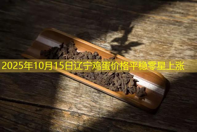 2025年10月15日辽宁鸡蛋价格平稳零星上涨