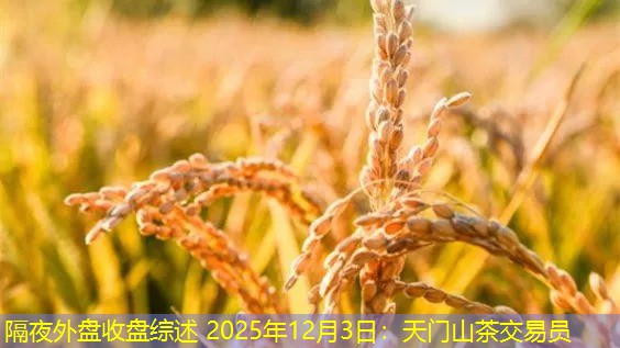 隔夜外盘收盘综述 2025年12月3日：天门山茶交易员